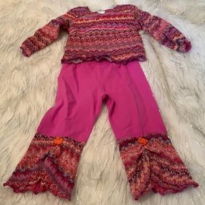 NWT Queen Christine 2 piece set!! Pink 24 months